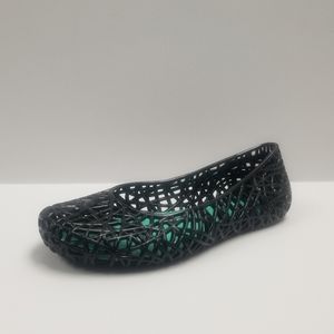 Girl Size 12 Black Jellies Shoes